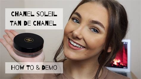 best way to apply chanel soleil tan de chanel|soleil tan de chanel.